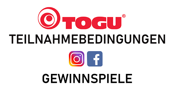 TOGU Teilnahmebedingungen für Facebook- & Instagram-Gewinnspiele