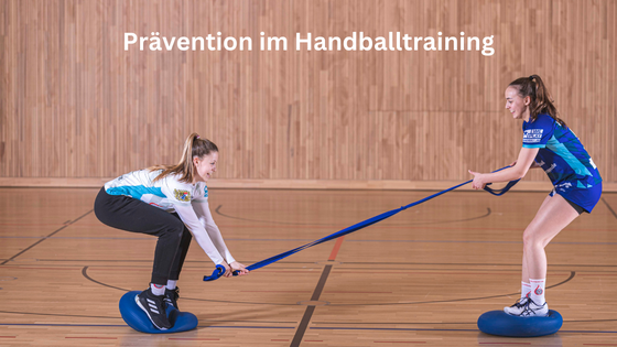 Prevention in handball training
