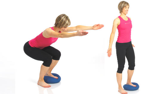 Rücken-Homefitness mit dem Dynair® Ballkissen® – made in Germany