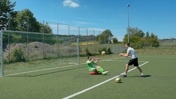 The TOGU Jumper in goalkeeper training